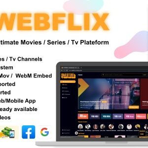 WebFlix: Your Gateway to Movies, TV Series, Live TV Channels, and Subscription Services